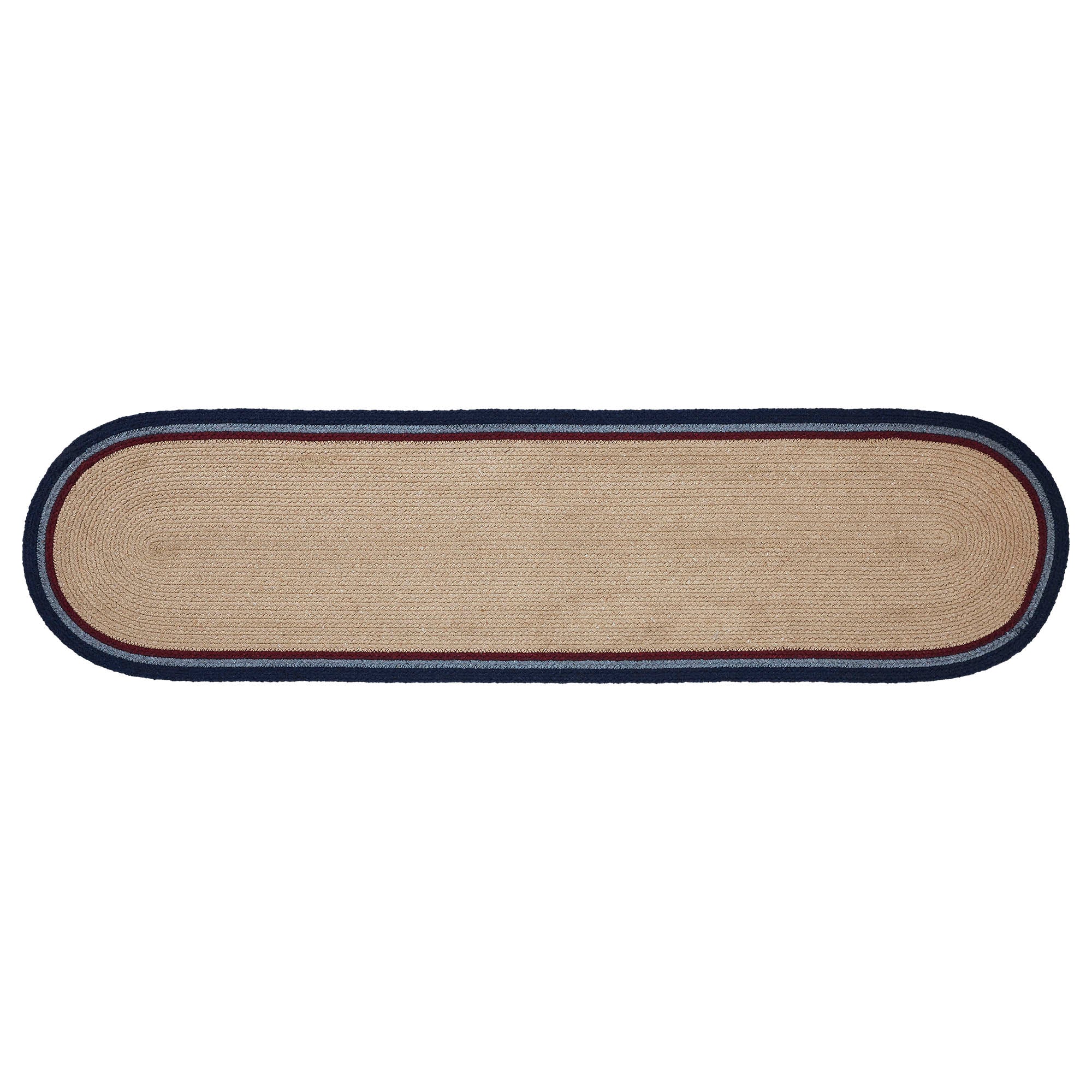 My Country Oval Runner Stencil Stars 12x48 SpadezStore