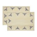 Buzzy Bees Placemat Set of 2 13x19 SpadezStore