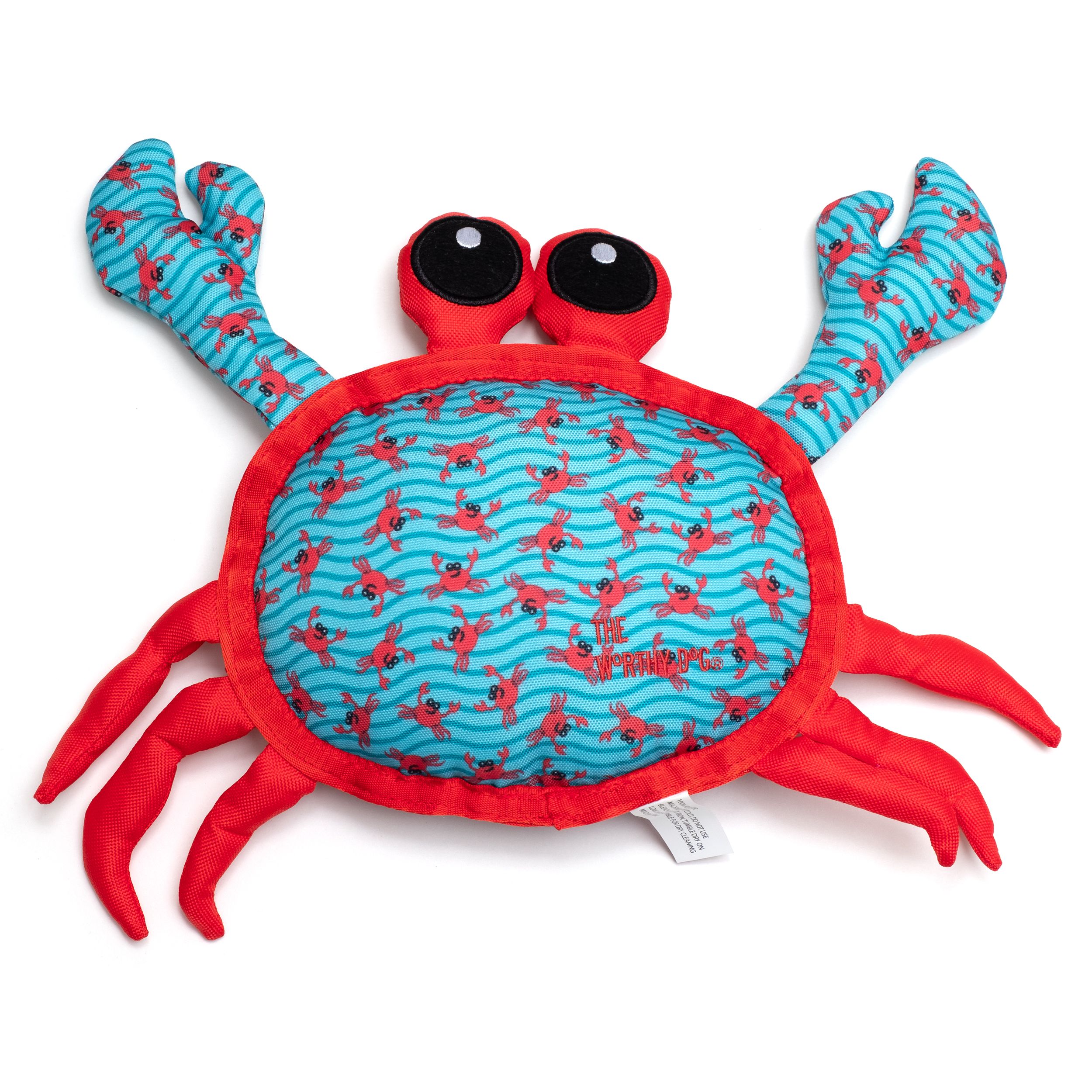 The Worthy Dog Crab Toy SpadezStore