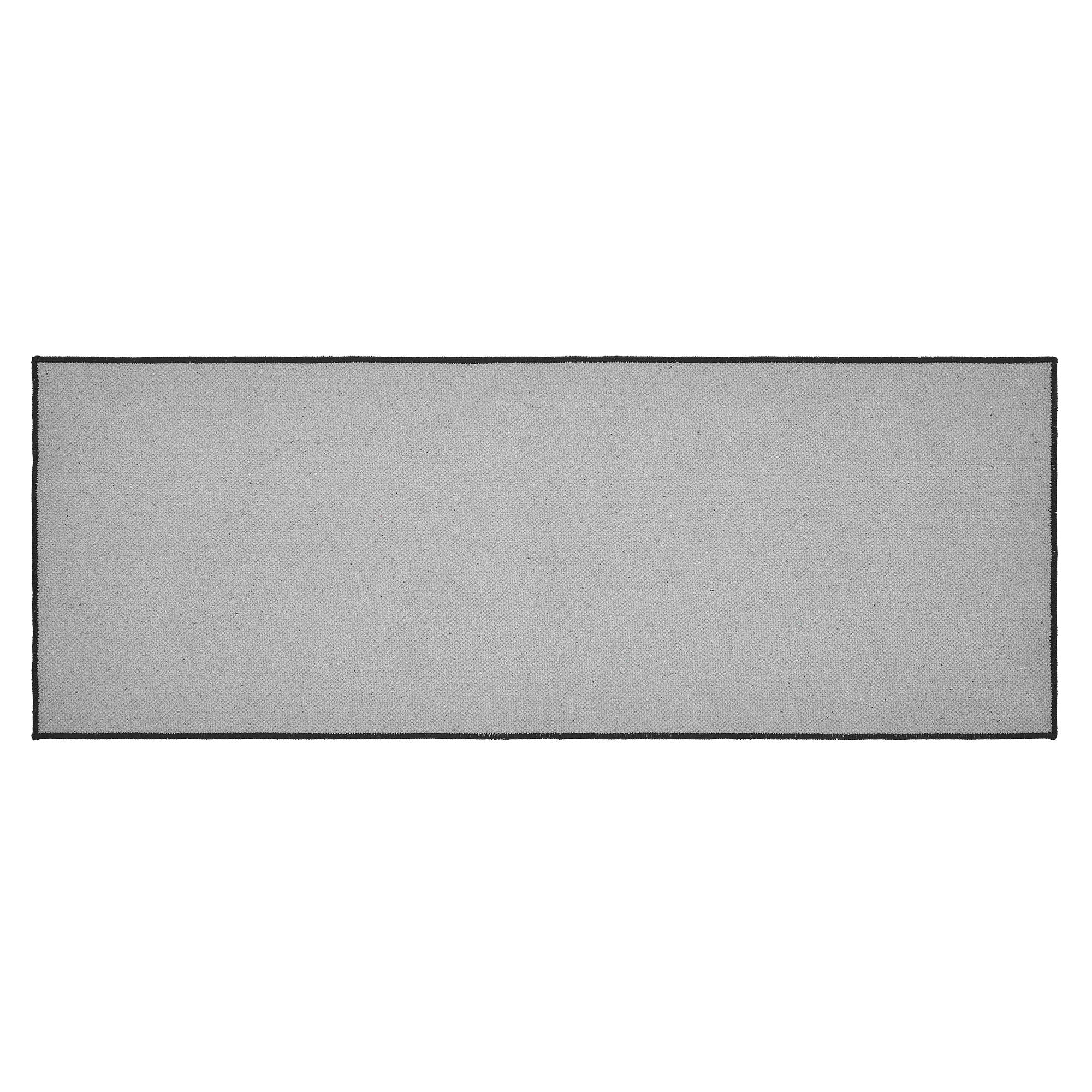 Custom House Black Tan Jacquard Polyester Bathmat 17x48 SpadezStore
