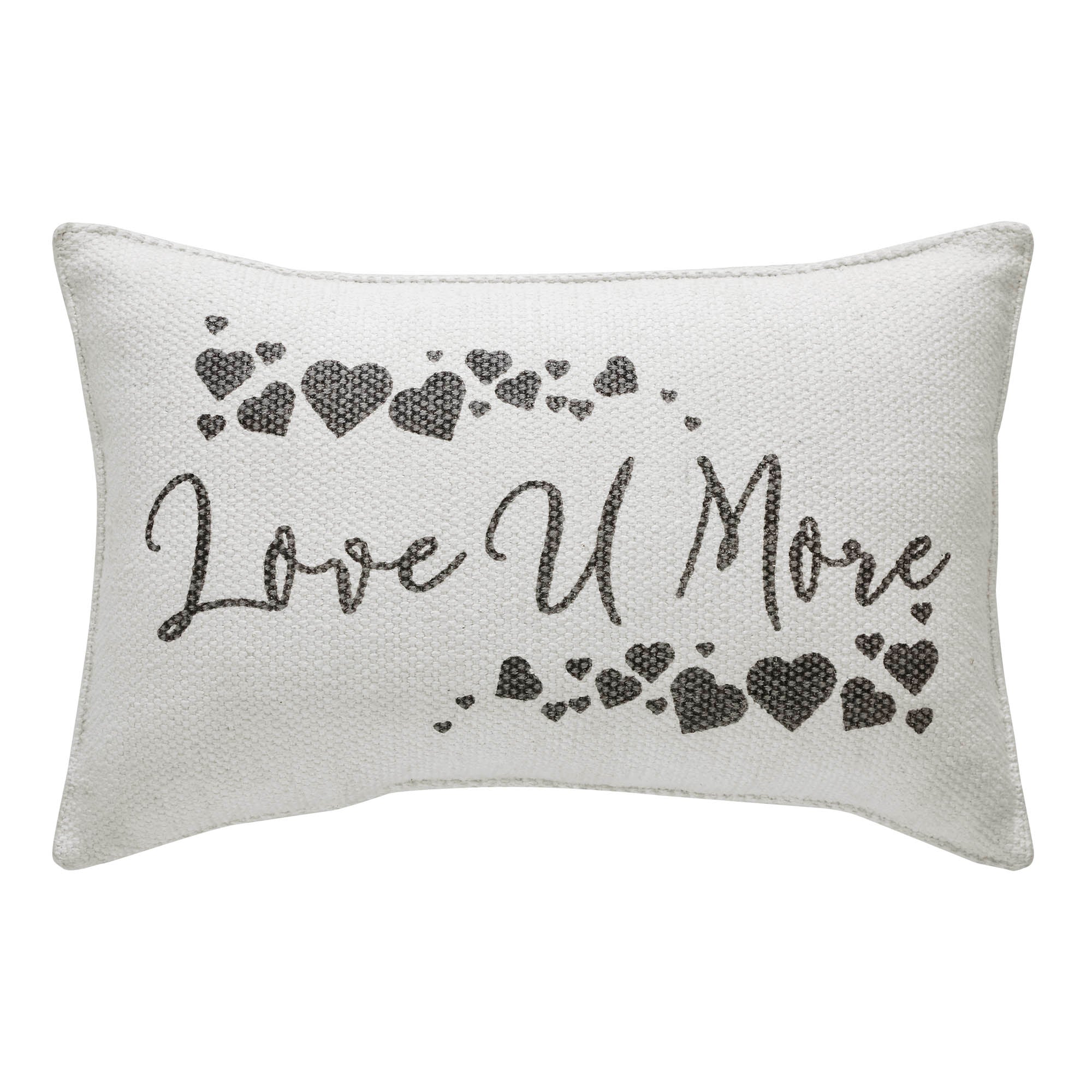 Finders Keepers Love U More Pillow 9.5x14 SpadezStore