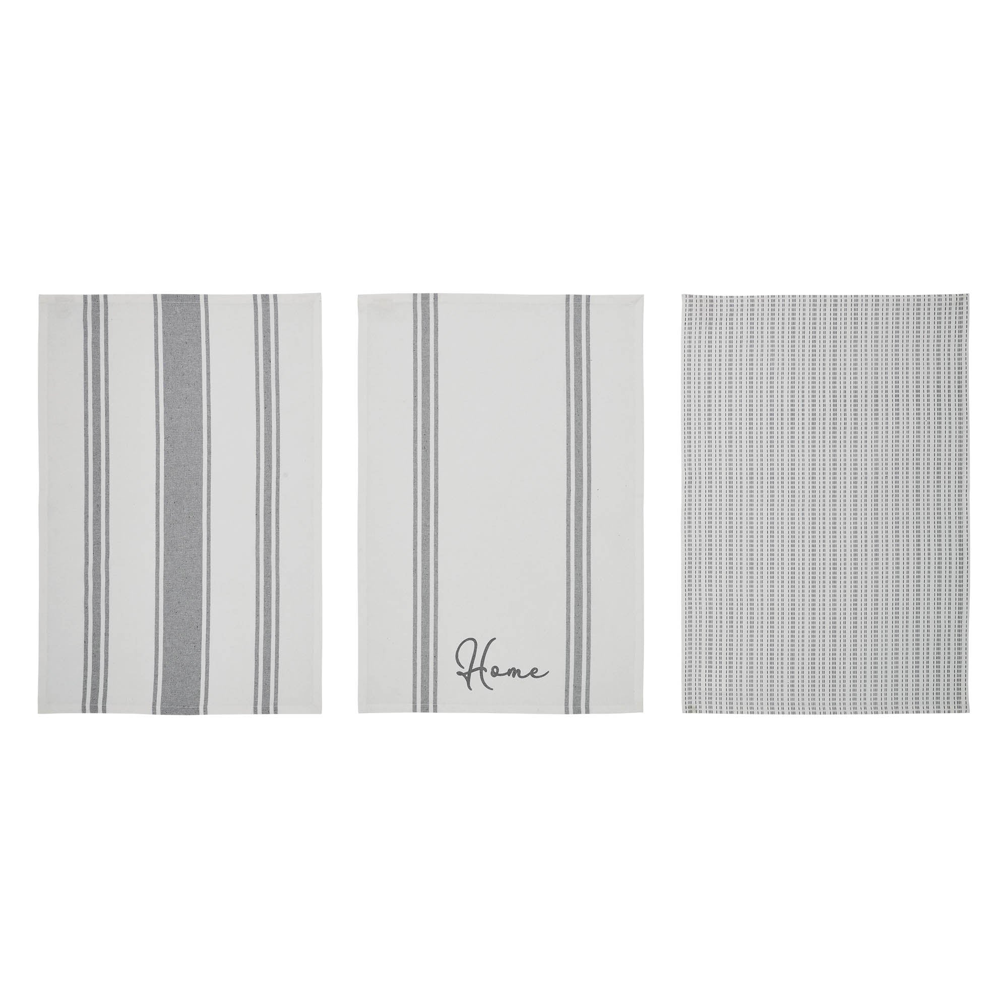 Finders Keepers Decorative Tea Towel Set of 3 19x28 SpadezStore