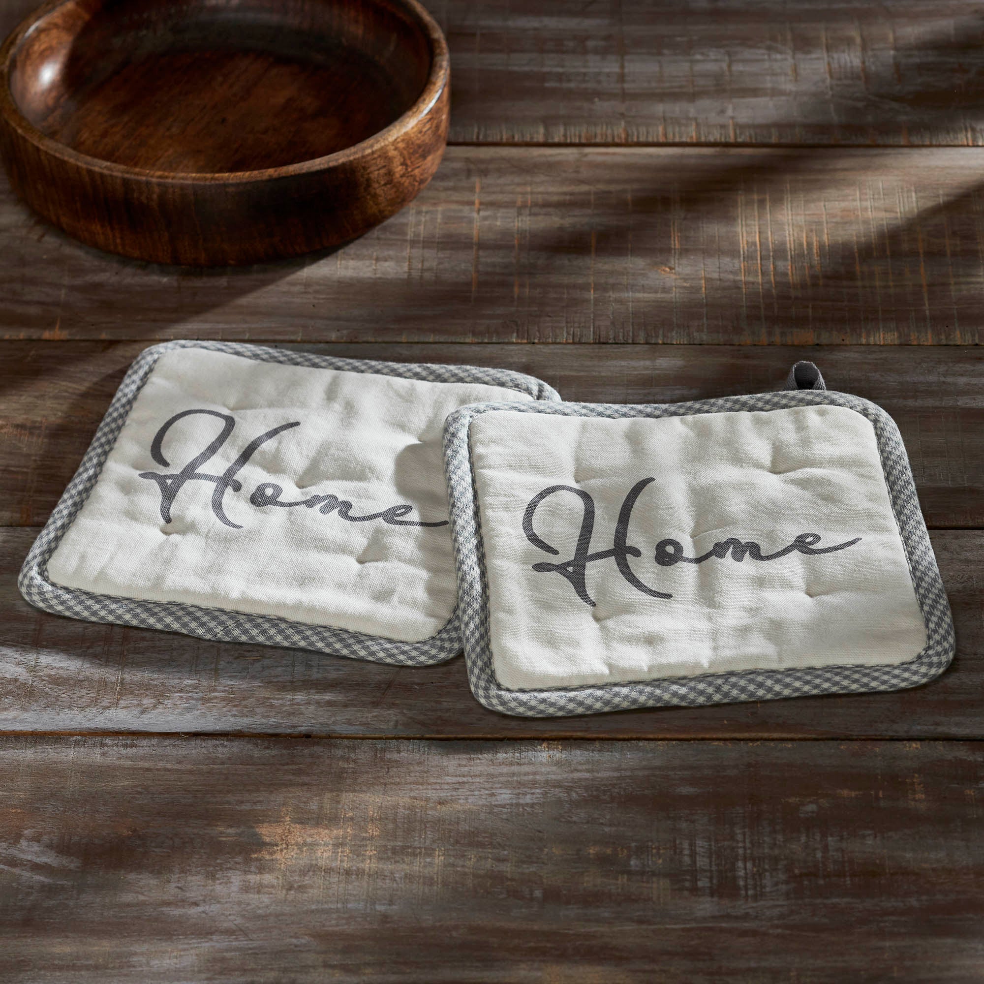Finders Keepers Home Pot Holder Set of 2 8x8 SpadezStore