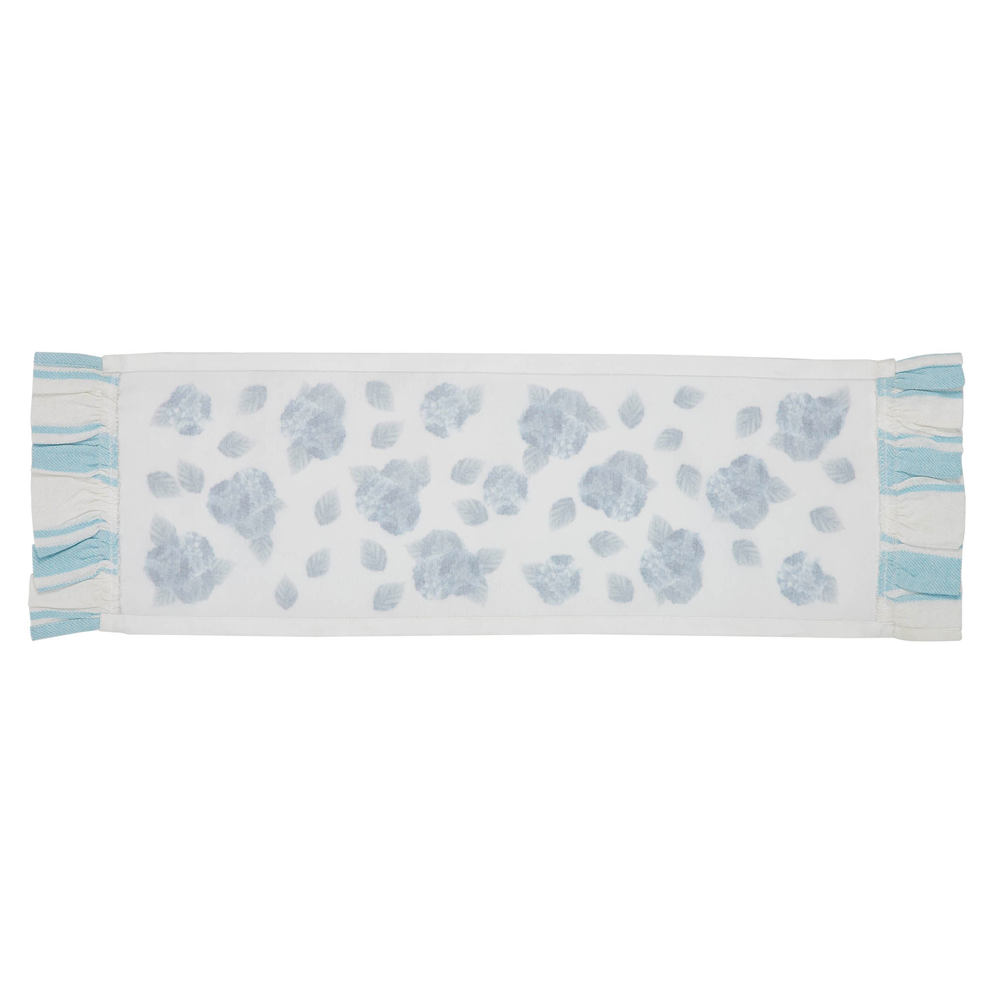 Finders Keepers Hydrangea Ruffled Runner 12x36 SpadezStore