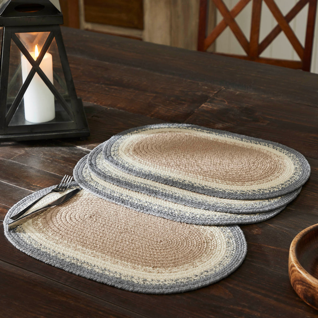 Finders Keepers Oval Placemat Set of 4 13x19 SpadezStore