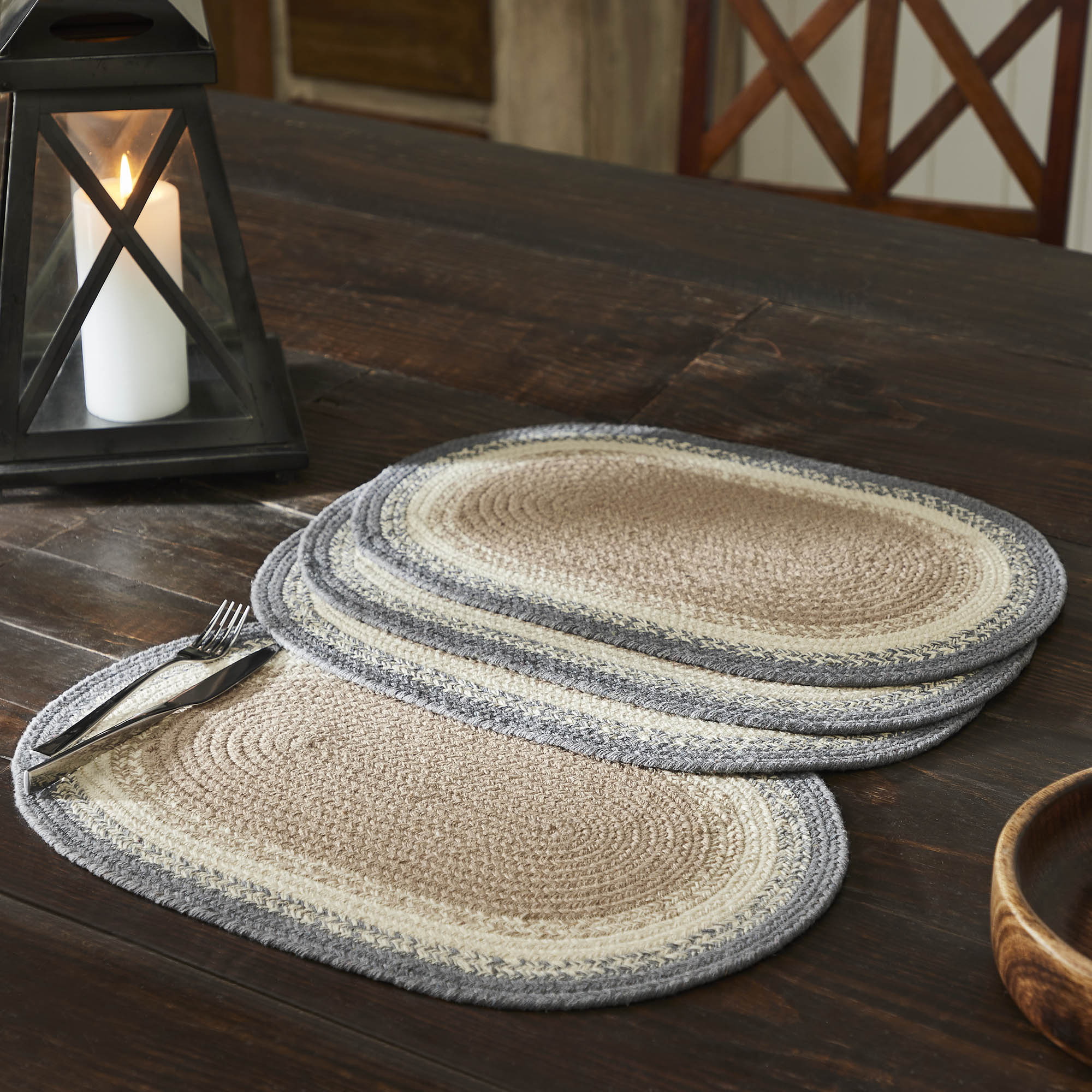 Finders Keepers Oval Placemat Set of 4 13x19 SpadezStore