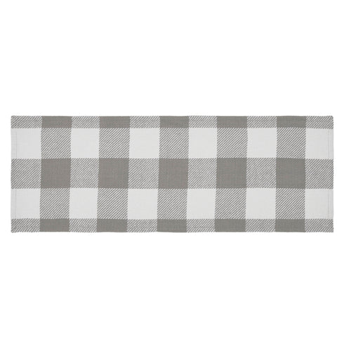 Annie Buffalo Check Grey Runner 12x36 SpadezStore