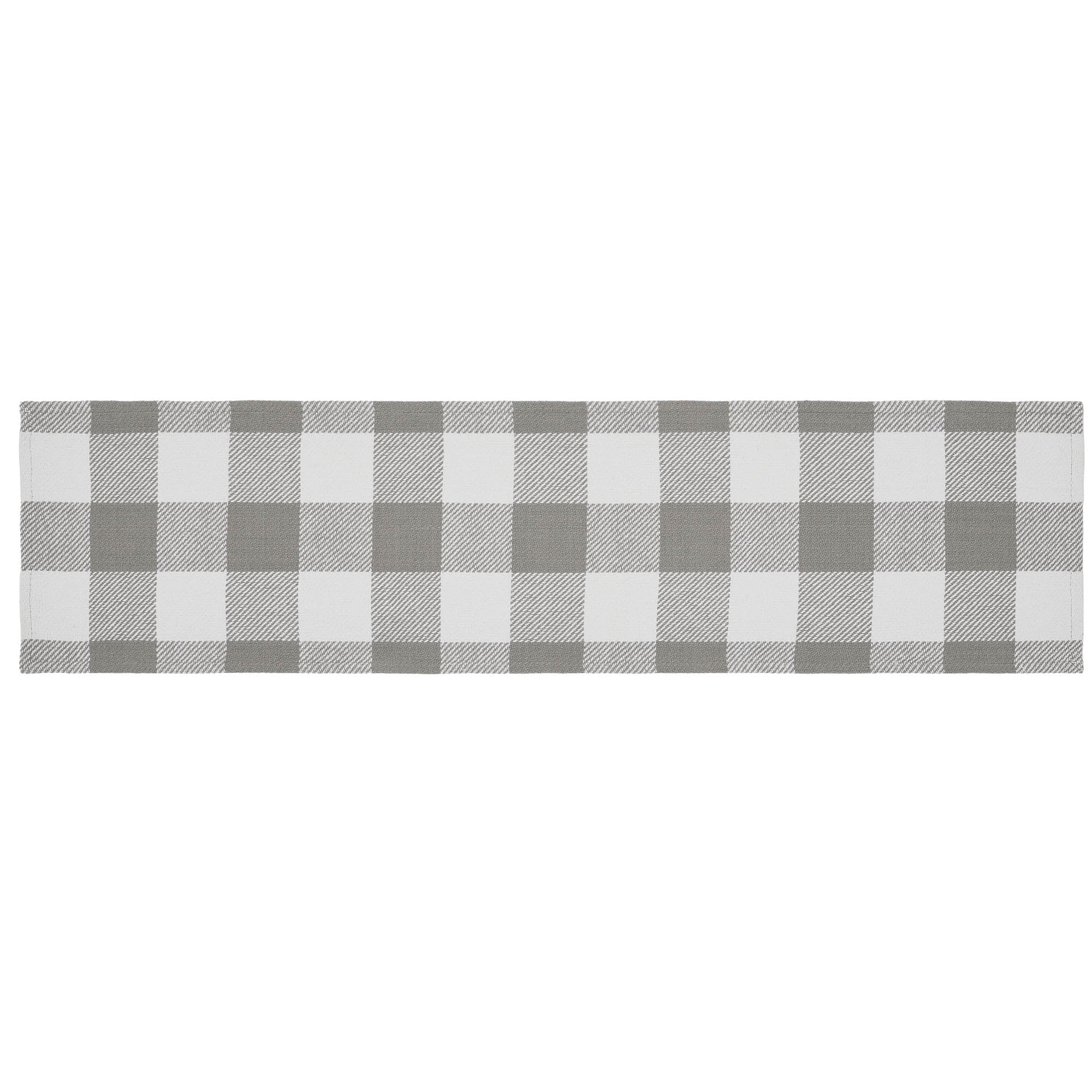 Annie Buffalo Check Grey Runner 12x48 SpadezStore
