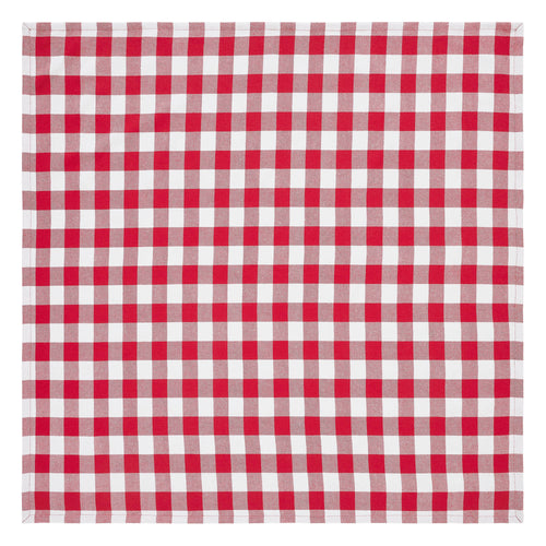 Annie Buffalo Check Red Table Topper 40x40 SpadezStore