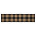Black Check Runner 12x48 SpadezStore