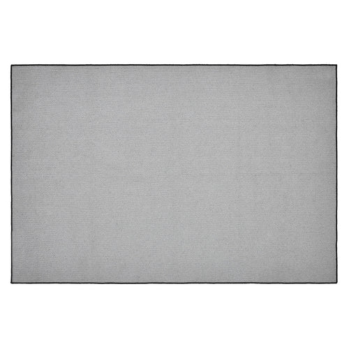 Black Check Indoor/Outdoor Rug Rect 48x72 SpadezStore
