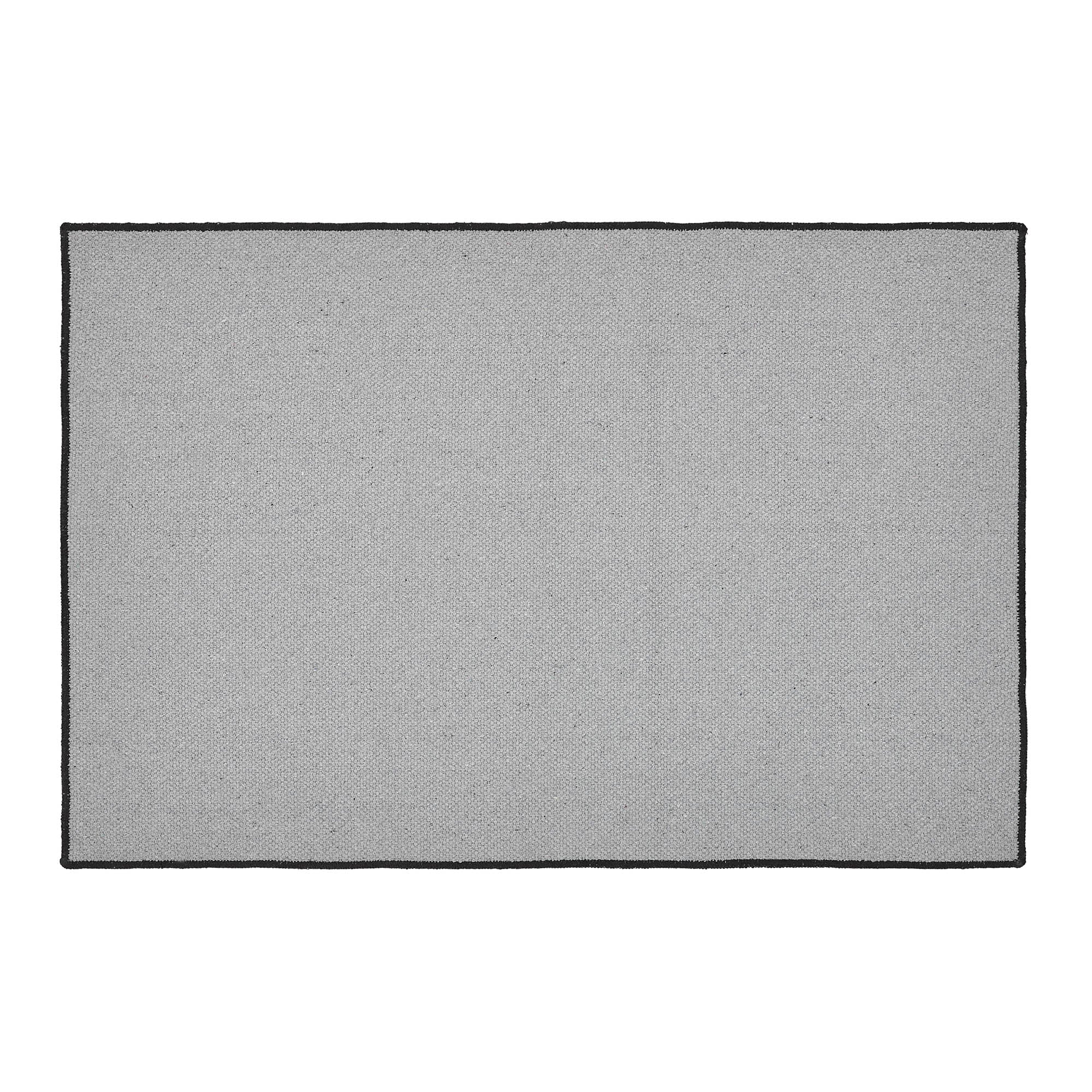Black Check Welcome Indoor/Outdoor Rug Rect 24x36 SpadezStore