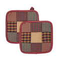 Heritage Farms Primitive Check Pot Holder Set of 2 8x8 SpadezStore