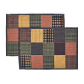 Heritage Farms Quilted Placemat Set of 2 13x19 SpadezStore