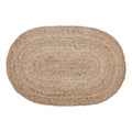 Natural Jute Rug Oval 24x36 SpadezStore