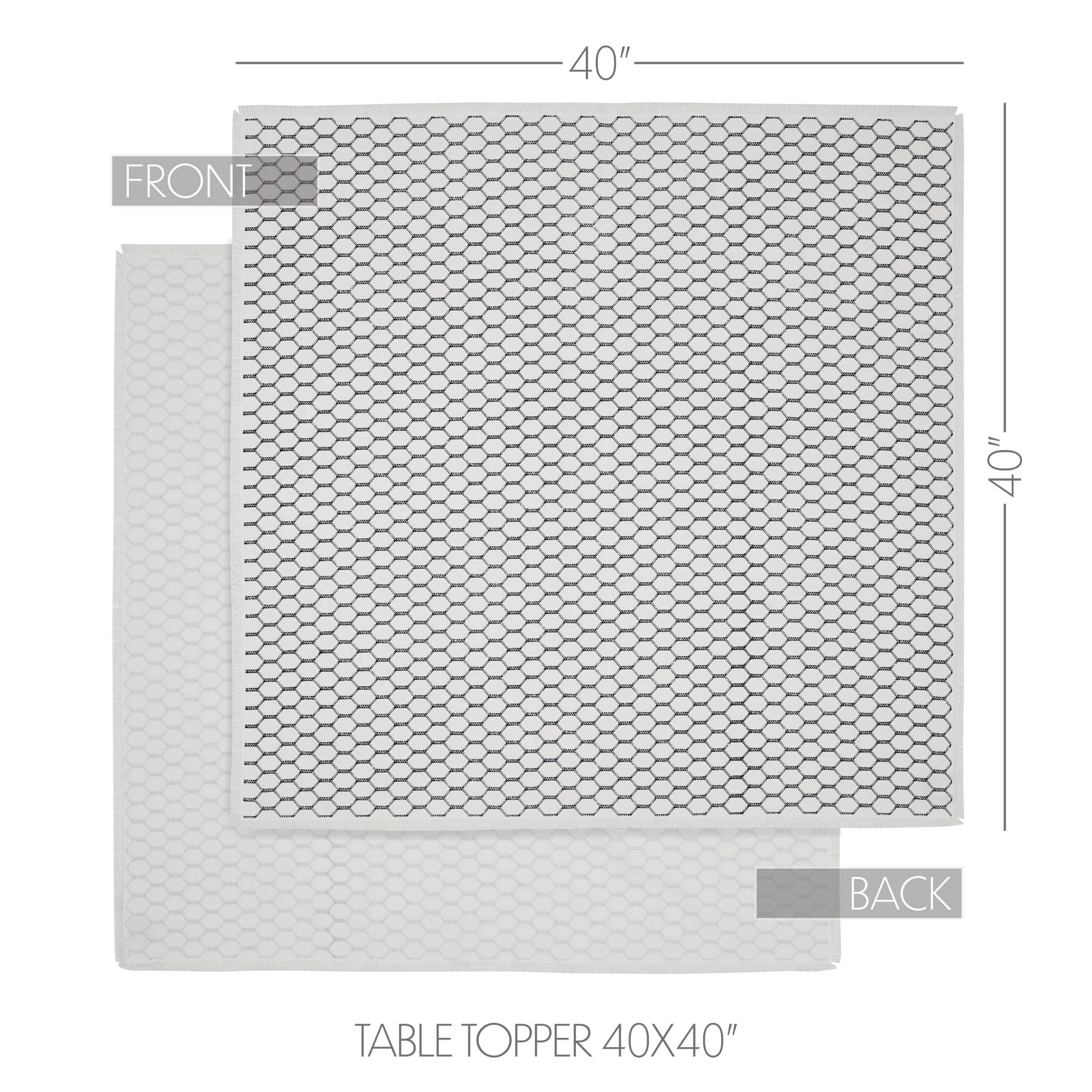 Down Home Table Topper 40x40 SpadezStore