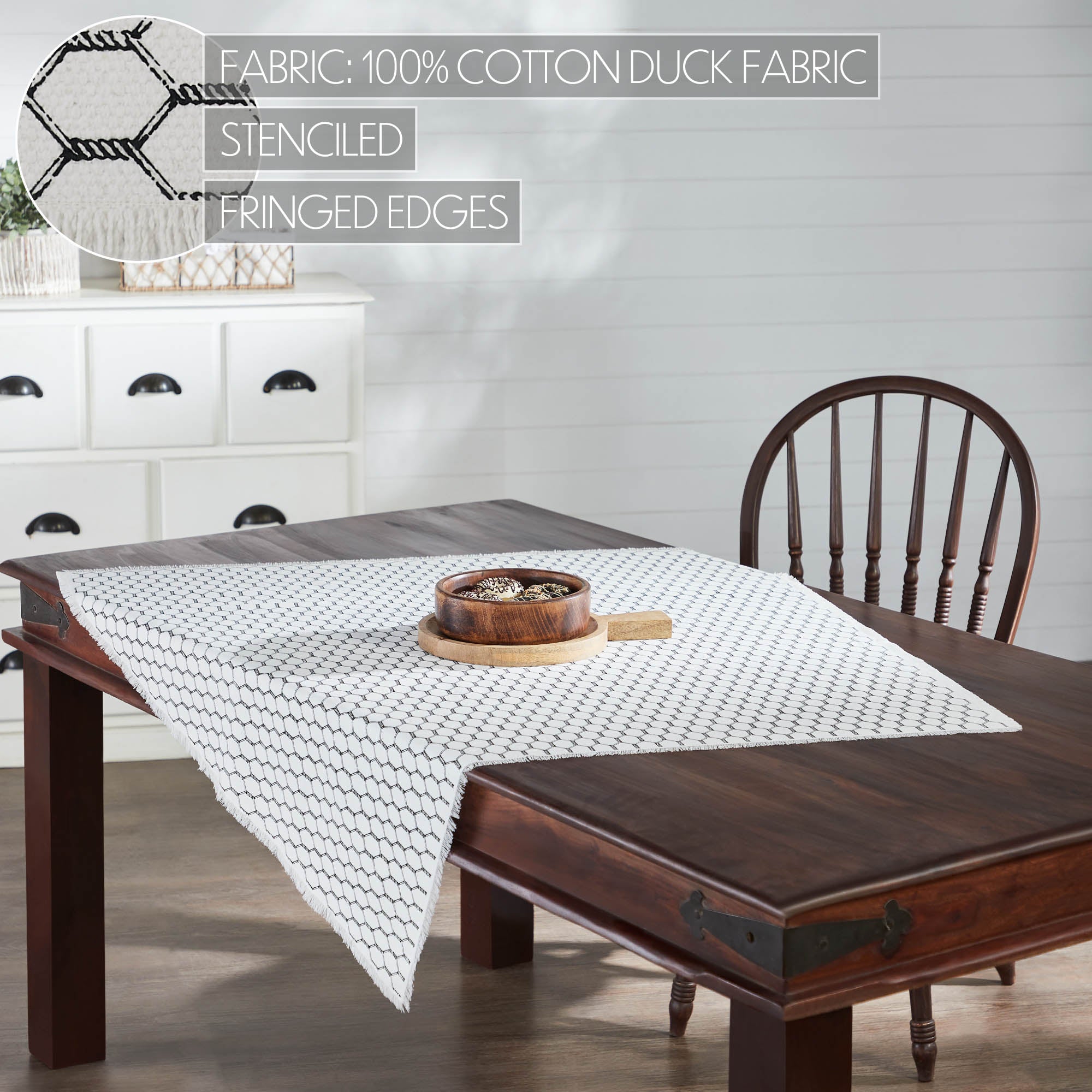 Down Home Table Topper 40x40 SpadezStore