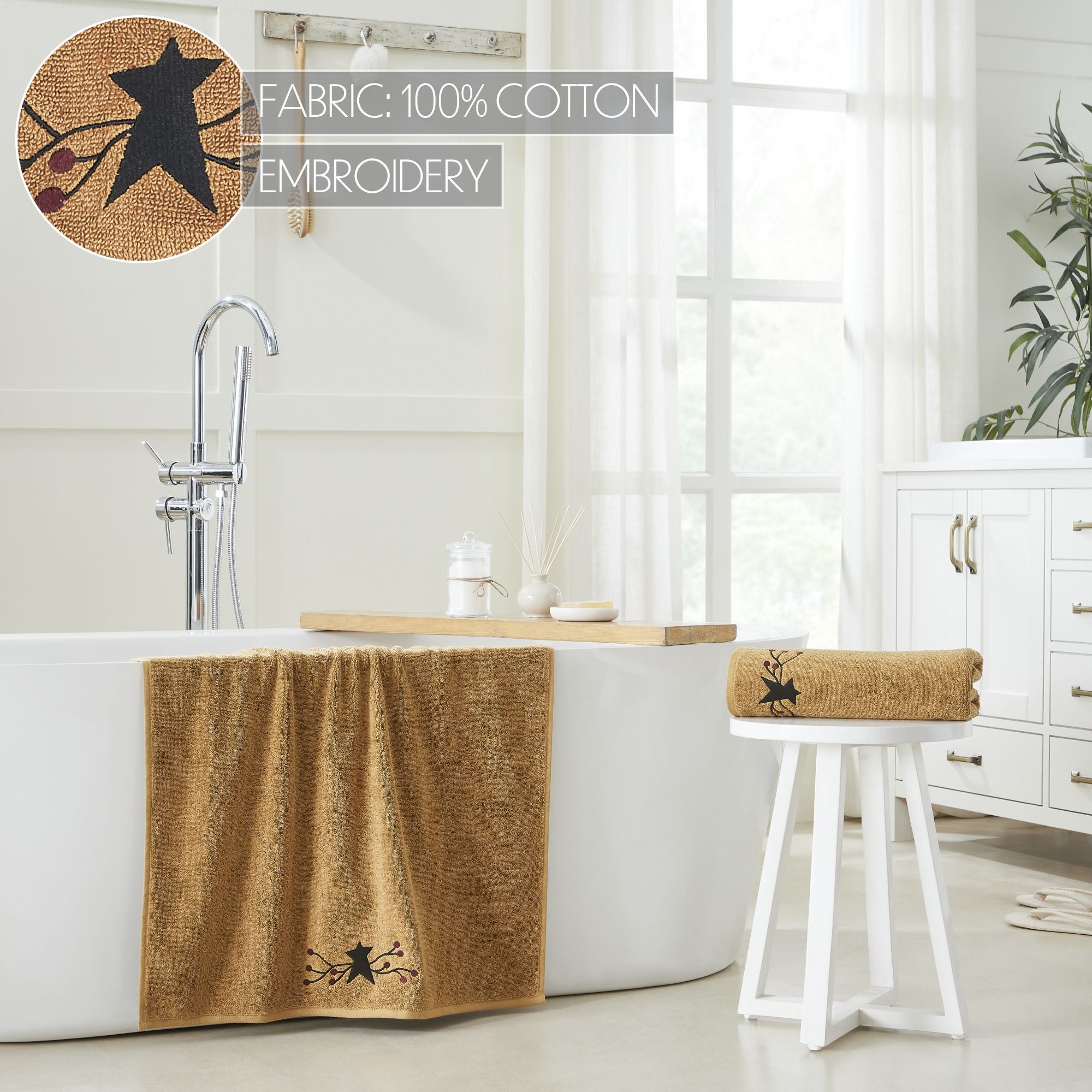 Pip Vinestar Bath Towel Set of 2 - Thumbnail 3