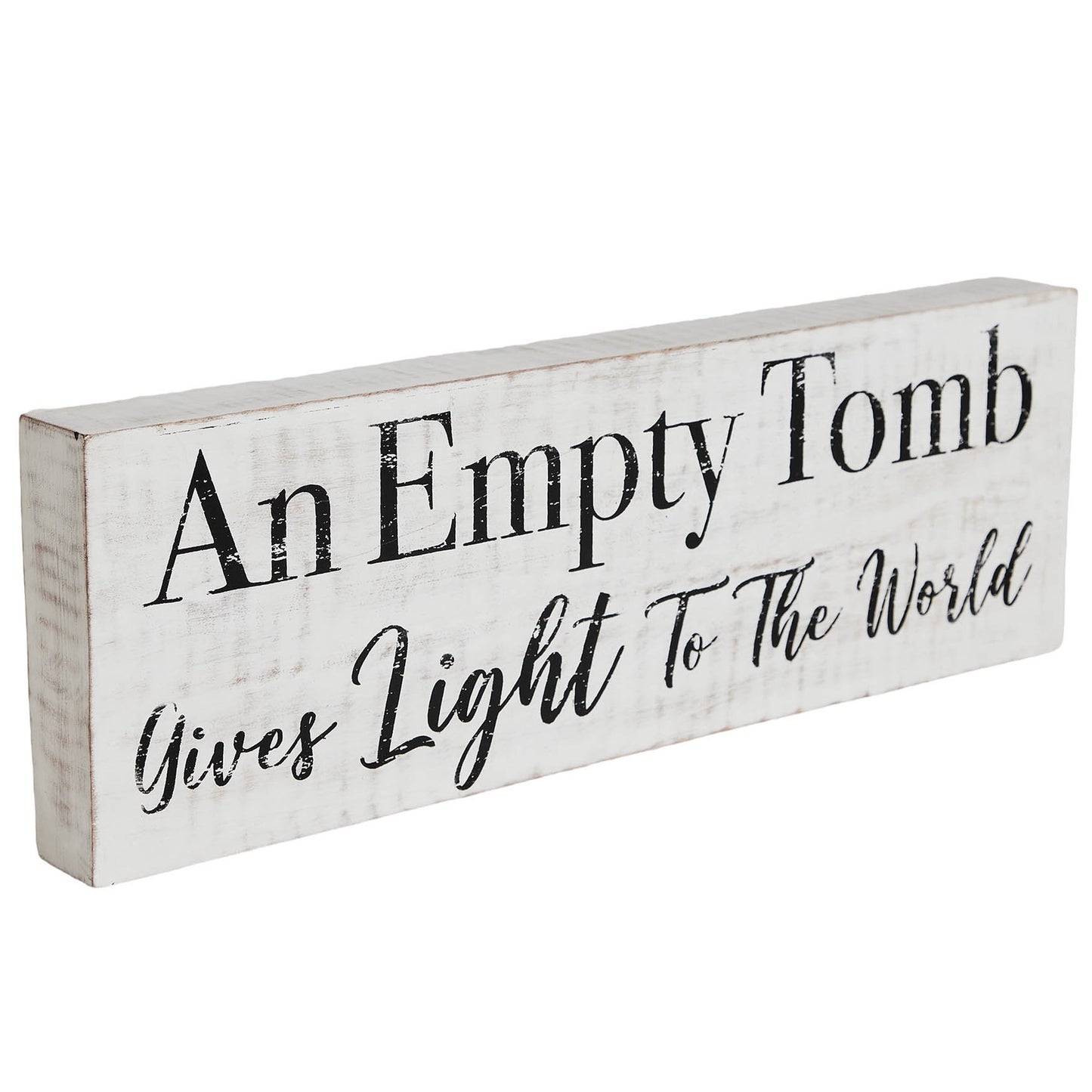An Empty Tomb Wooden Sign 5x15 SpadezStore