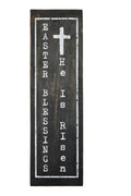 Easter Blessings Wooden Sign 20x6 SpadezStore