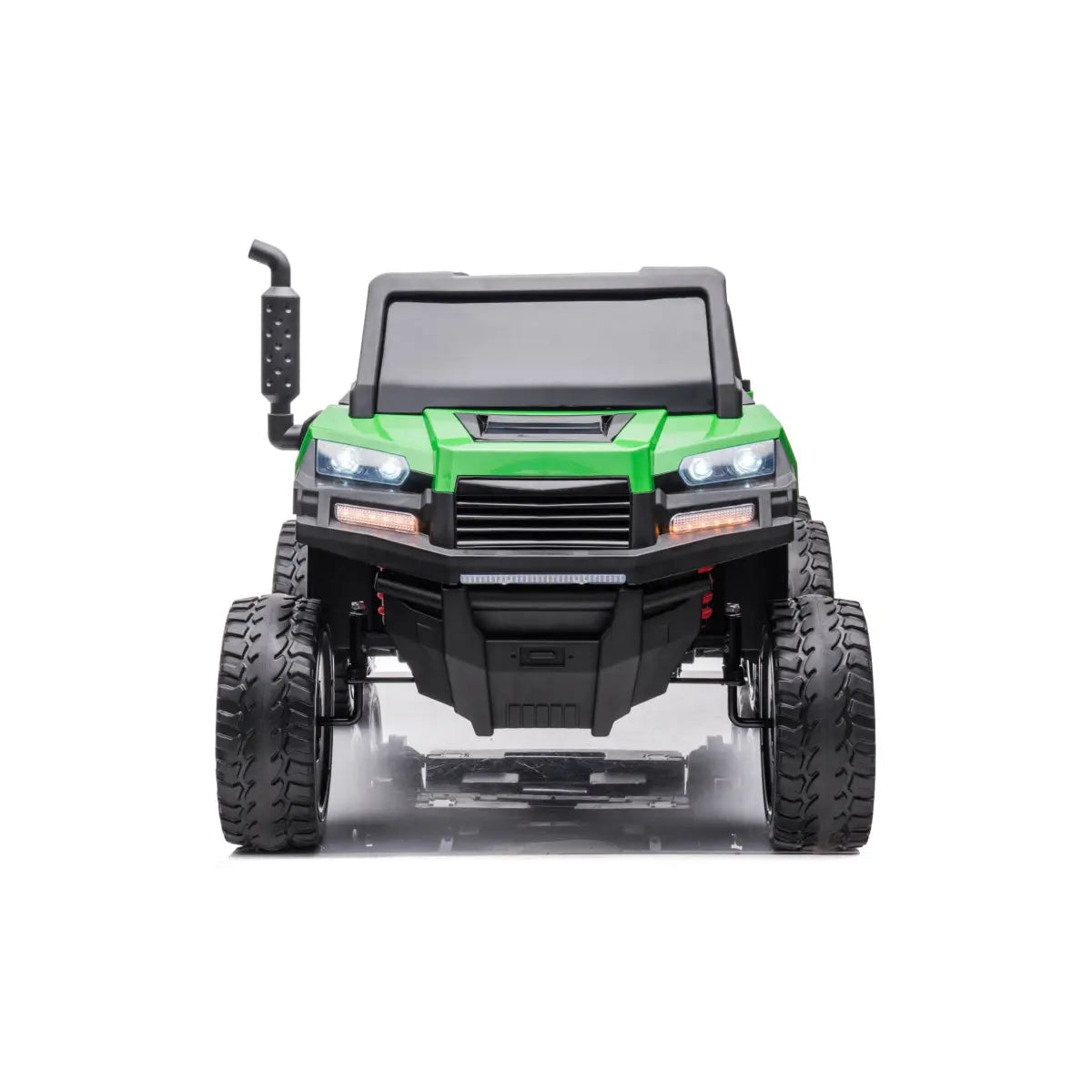 Freddo 24V 6 Wheeler Tractor Trailer 2 Seater Ride-on with Dump Cart and Parental Remote SpadezStore