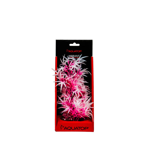 Aquatop Vibrant Fluorescent Cannabis Plant Pink Frost 10 Inch SpadezStore