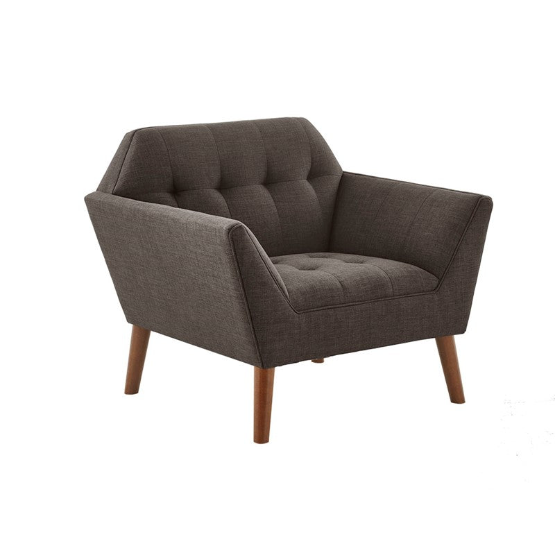 Ink+Ivy Newport Wide Mid-Century Modern Lounge Chair SpadezStore