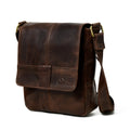 Classy Leather Bags Brown Leather Crossbody Bag SpadezStore