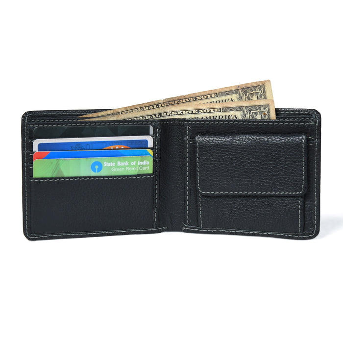 Classy Leather Bags Classic Black Leather Wallet
