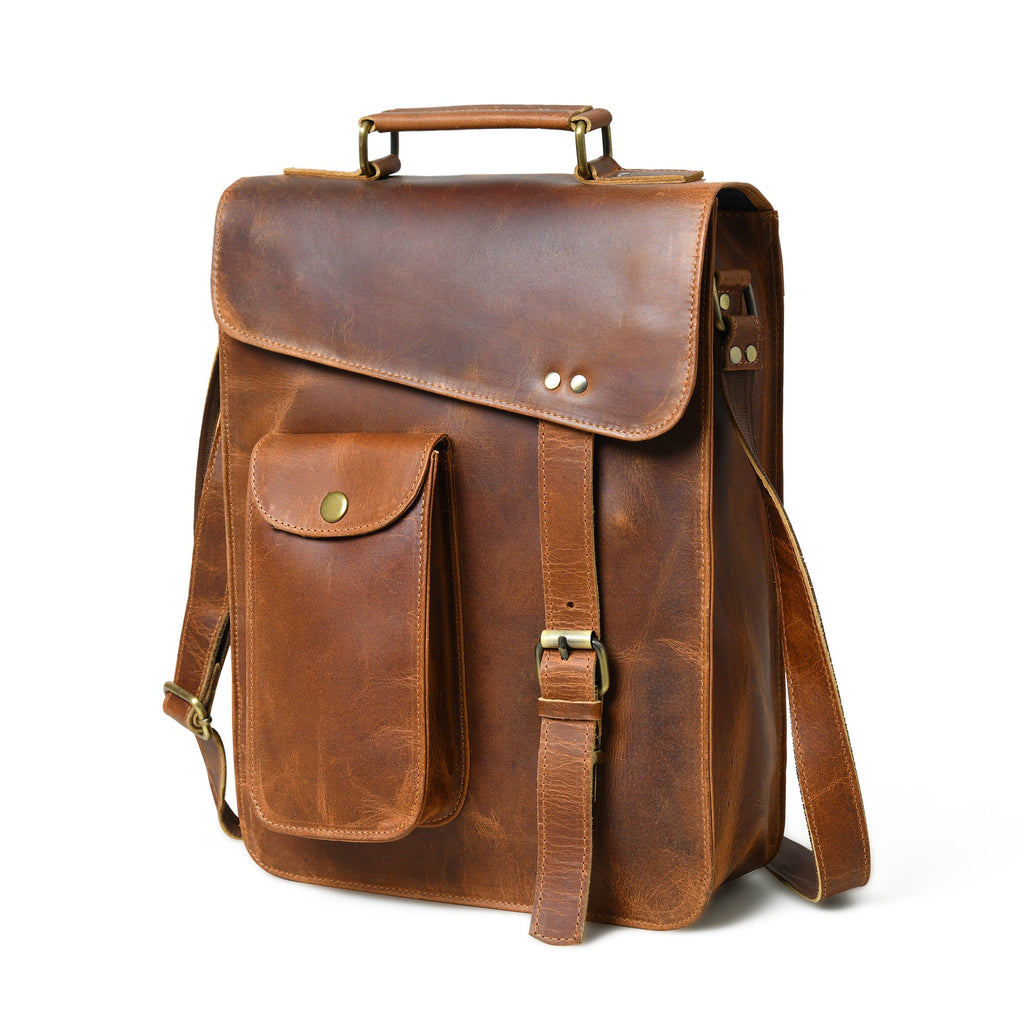 Classy Leather Bags Vintage Explorer Shoulder Crossbody Bag SpadezStore