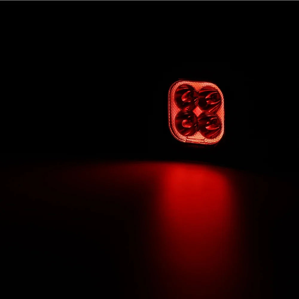 Auxbeam Color Play Series 3 Inch 116W RGB LED Pod Lights Combo Off Road Lights With 8 Backlight Options