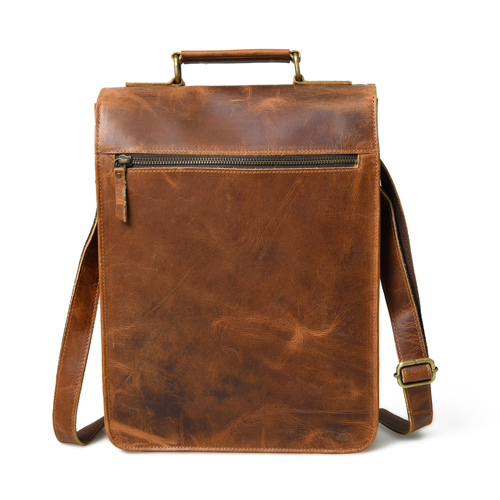 Classy Leather Bags Vintage Explorer Shoulder Crossbody Bag SpadezStore