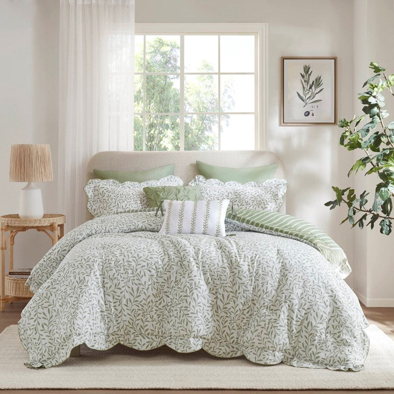 Madison Park Darcy 5 Piece Print Comforter Set SpadezStore