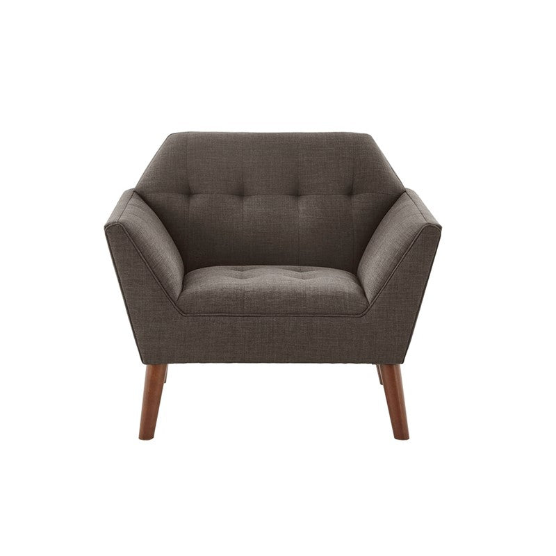 Ink+Ivy Newport Wide Mid-Century Modern Lounge Chair SpadezStore