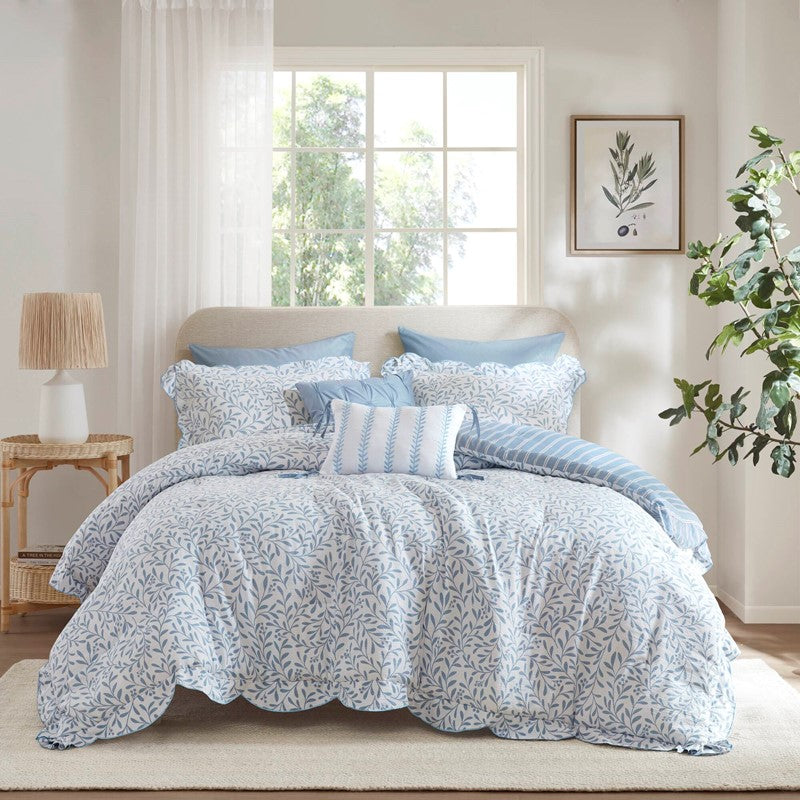 Madison Park Darcy 5 Piece Print Comforter Set SpadezStore