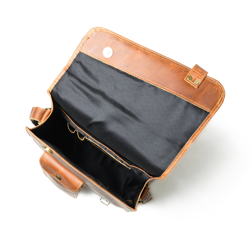 Classy Leather Bags Vintage Explorer Shoulder Crossbody Bag SpadezStore