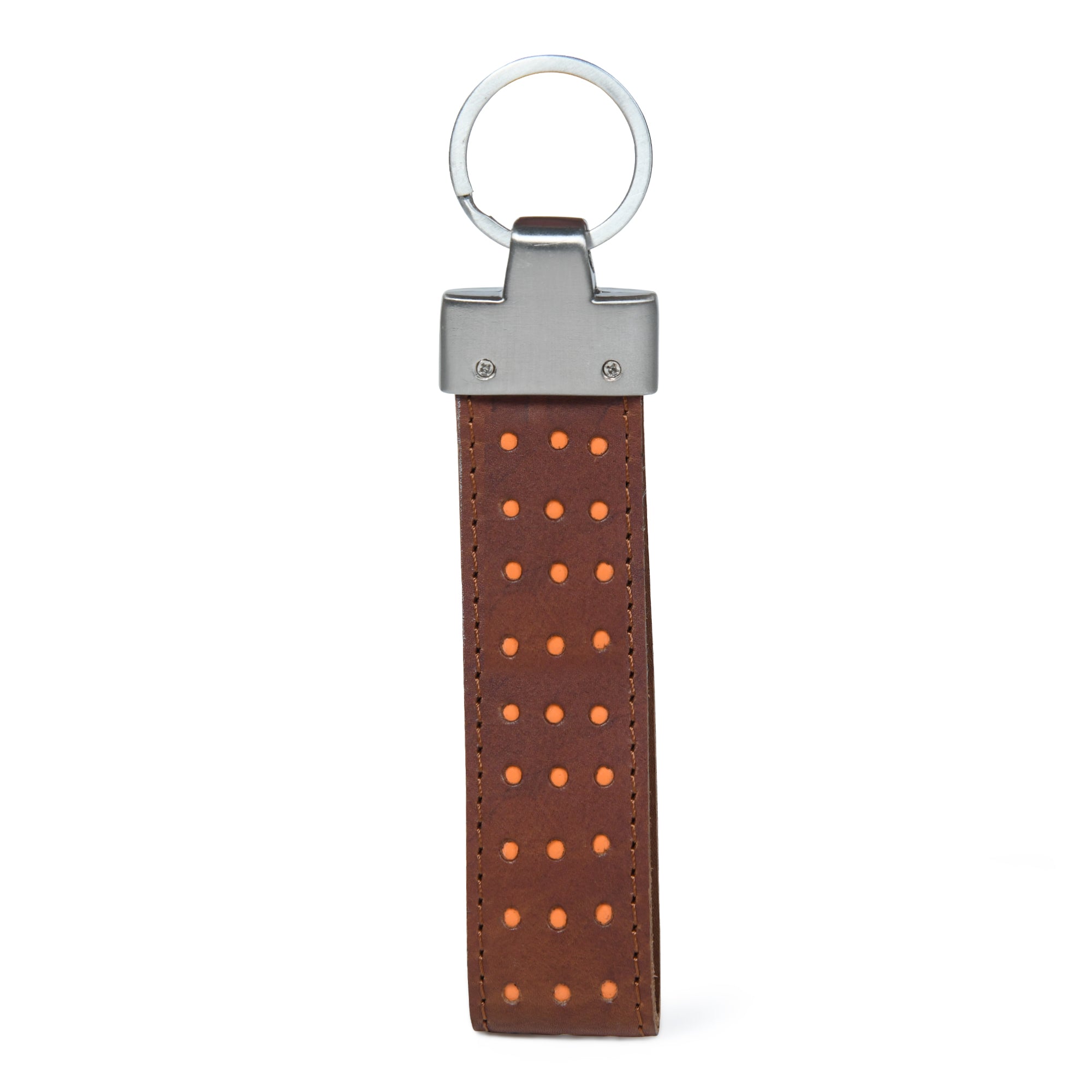 Classy Leather Bags Textured leather Keychain