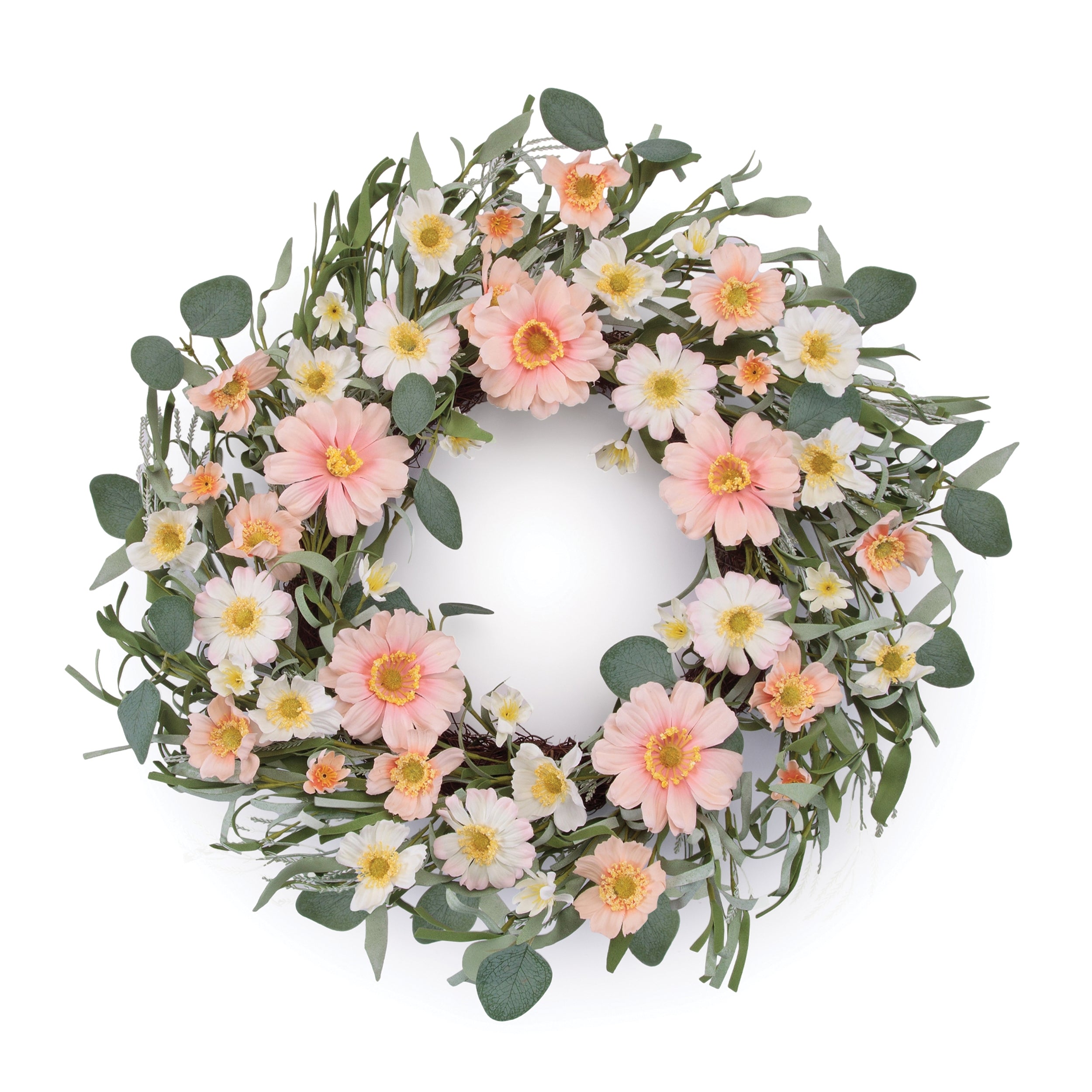 Floral Wreath 22"D EVA/Polyester SpadezStore