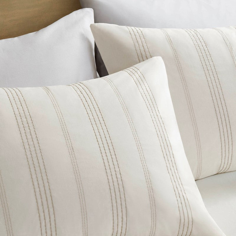 Harbor House Blue Morgan 5 Piece Cotton Jaquard Duvet Set SpadezStore