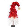 Perfect Holiday 7' RED+WHITE, 1275 TIPS, METAL STAND, DIA 42" SpadezStore