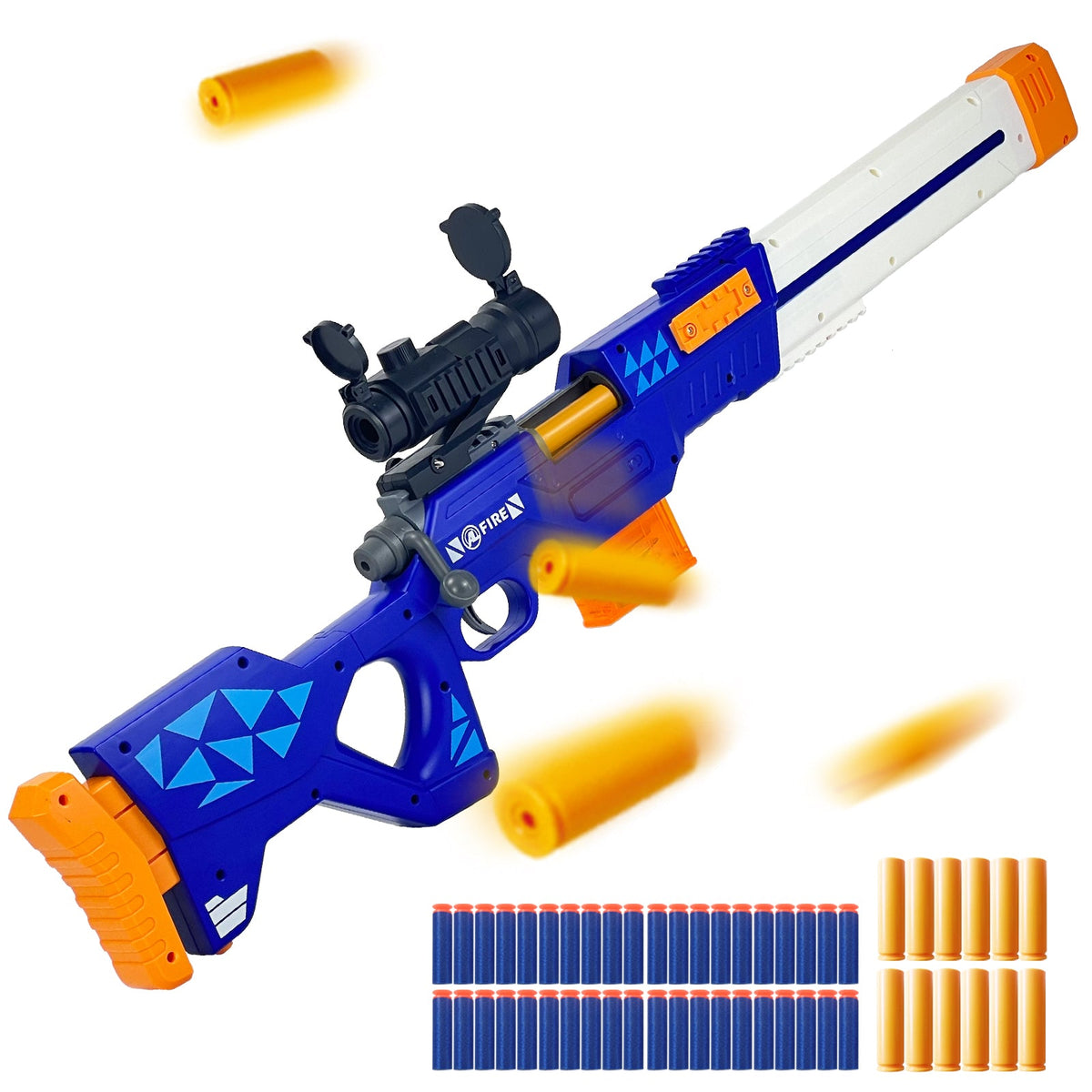 AGM MASTECH Toy Gun with Foam Dart Bullets, Toy Blaster, Toy Guns for Boy & Girl, Blaster Guns Shooting, Christmas Halloween Birthday Gifts for Adults Teen