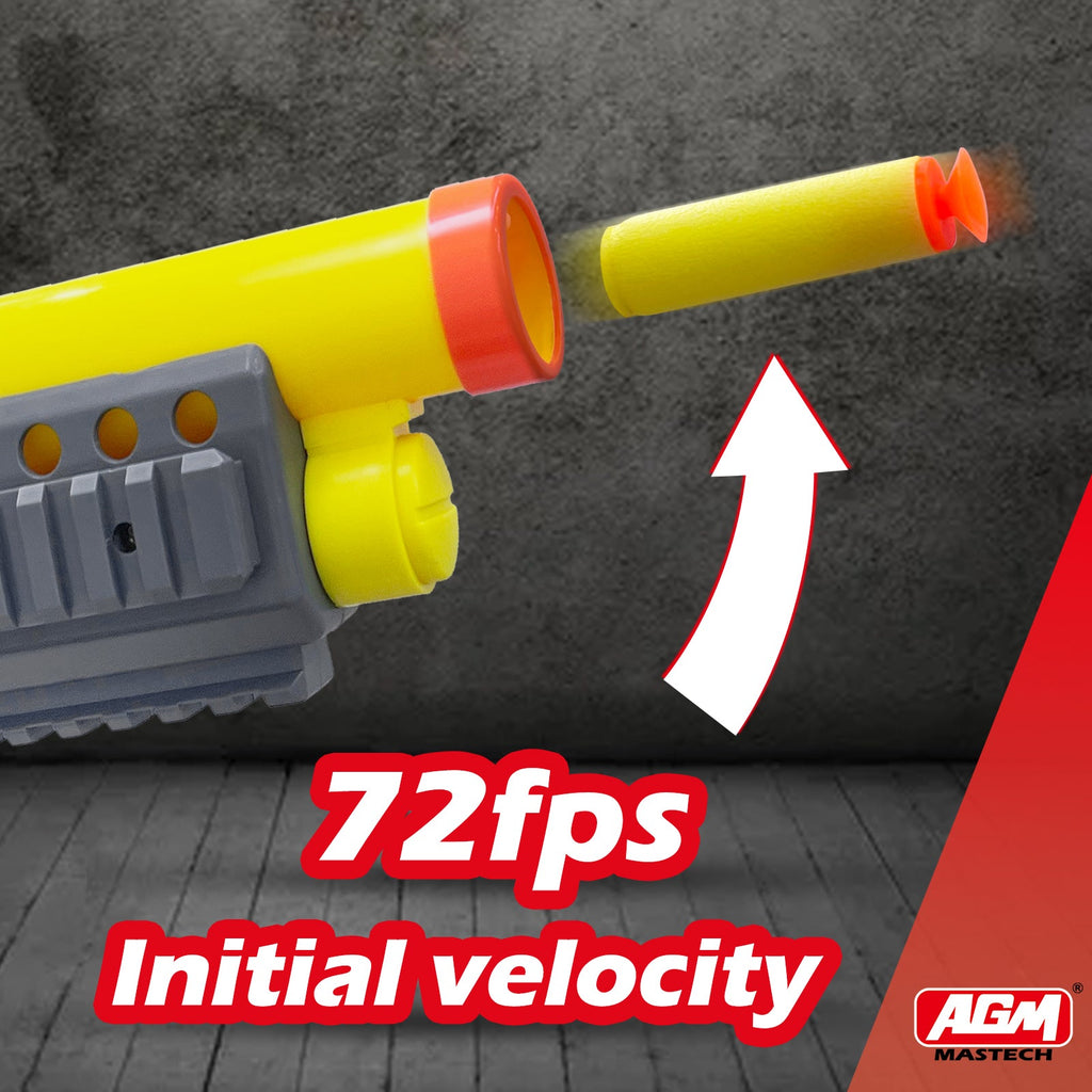 AGM MASTECH Tactical Shotgun Toy – Realistic Foam Dart Blaster for Backyard Adventures