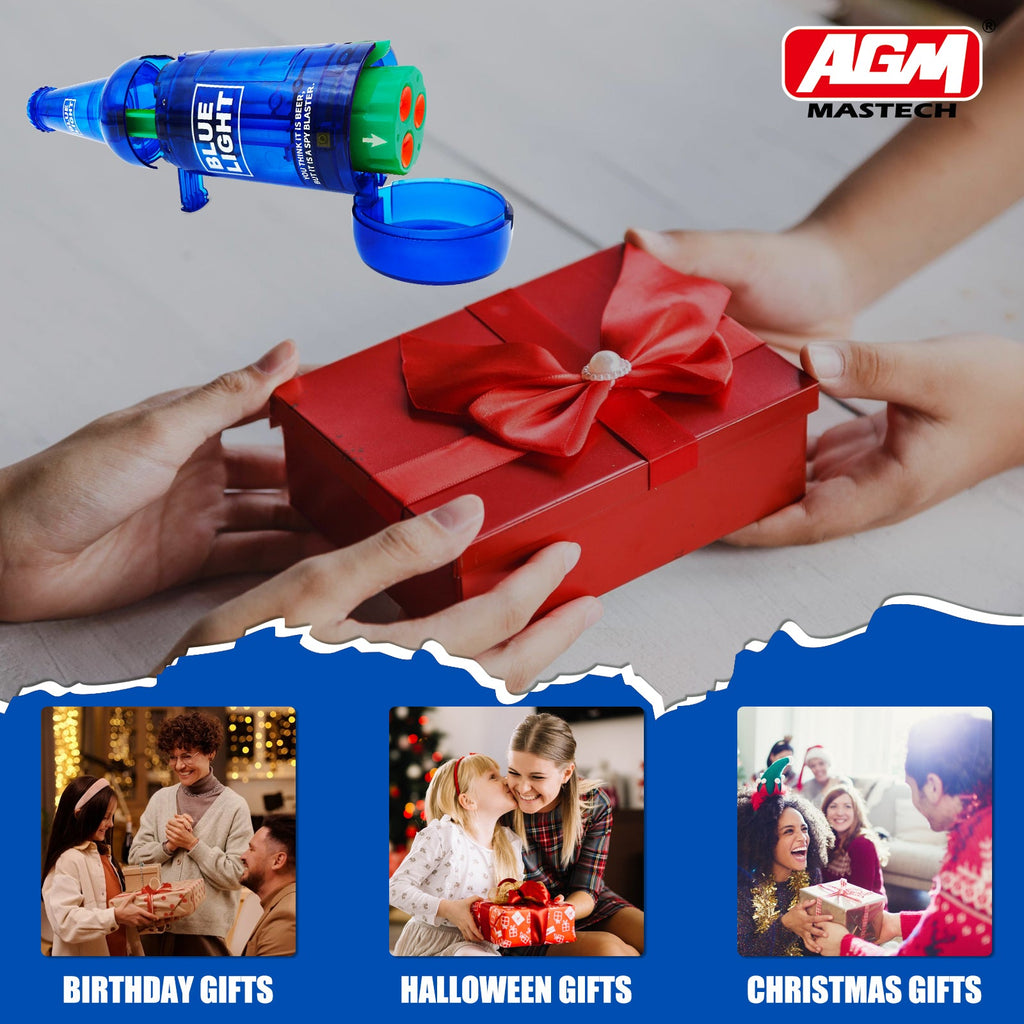 AGM MASTECH Drink Bottle Toy Gun with Foam Dart Bullets, Toy Foam Blaster Guns for Boy & Girl, Soda Blaster Guns Shooting Model,