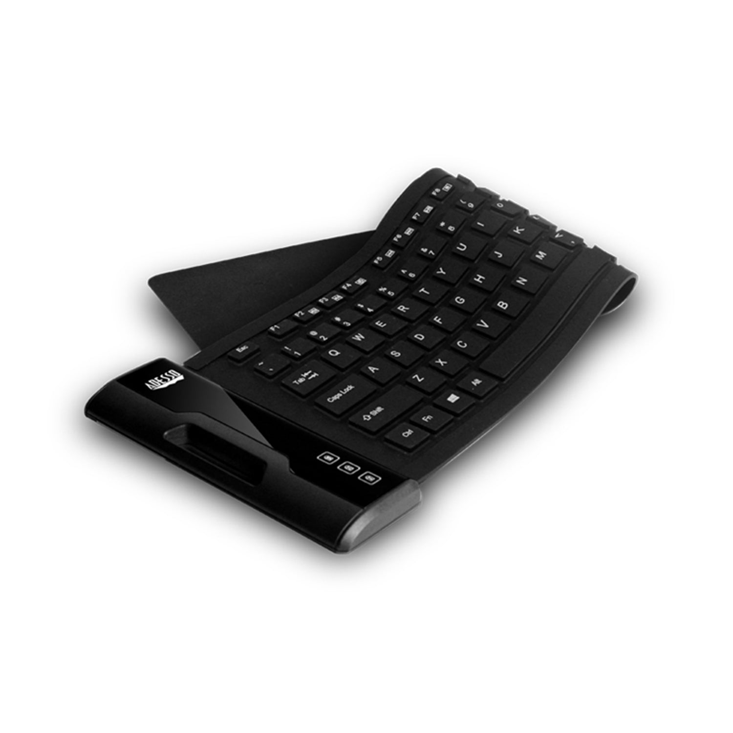 Adesso SlimTouch 232 Antimicrobial Waterproof Flex Keyboard Full Size SpadezStore