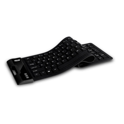 Adesso SlimTouch 232 Antimicrobial Waterproof Flex Keyboard Full Size SpadezStore