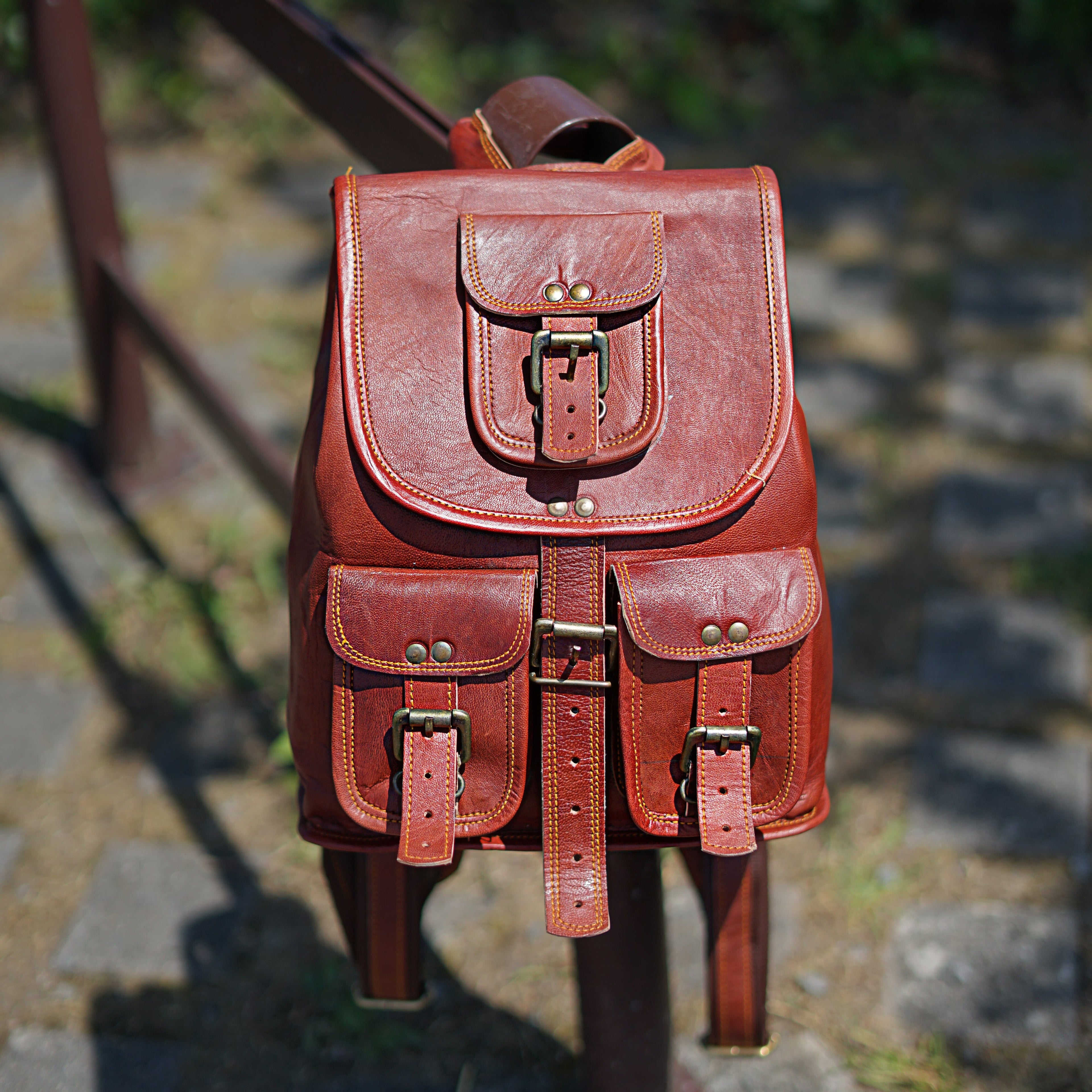 Classy Leather Bags Victoria Small Cute Backpack SpadezStore
