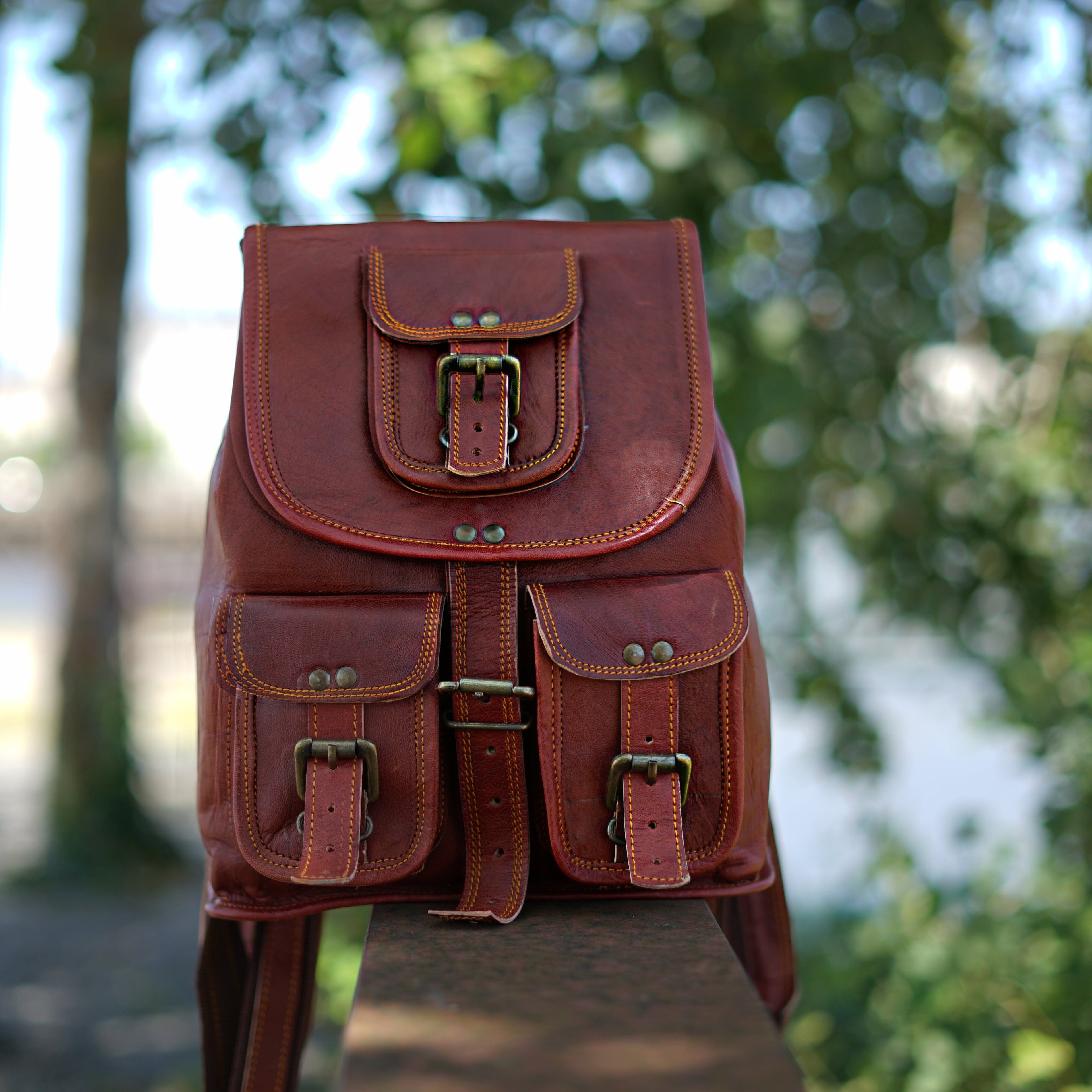 Classy Leather Bags Victoria Small Cute Backpack SpadezStore