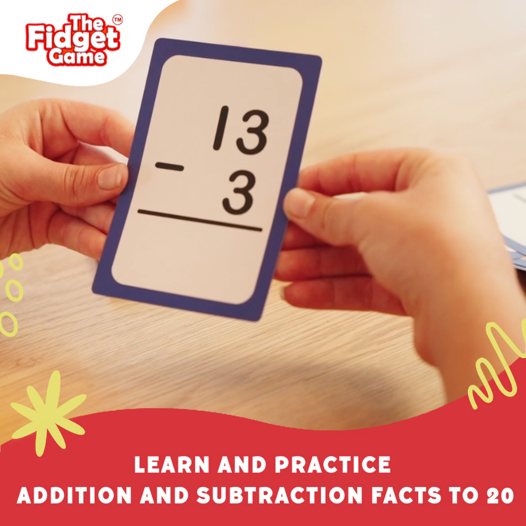 The Fidget Games Grade 1 & 2 Addition & Subtraction Card Pack