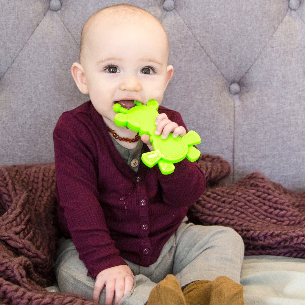 Little bamBAM Baby Teething Toy - Lime SpadezStore