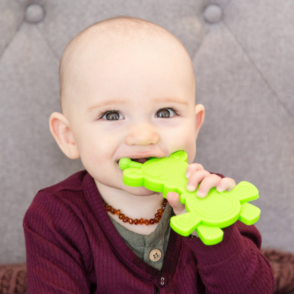 Little bamBAM Baby Teething Toy - Lime SpadezStore